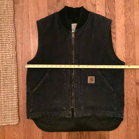 Men’s Vintage Carhartt Vest Midnight Large - Picture 7 of 7